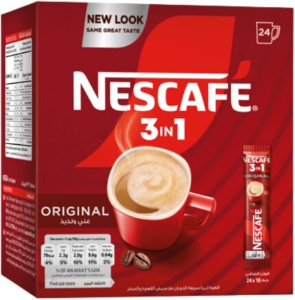 نسكافيه اورجينال 3*1 24 ظرف