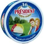بريزيدن جبنة مثلثات طبيعي 8 قطع