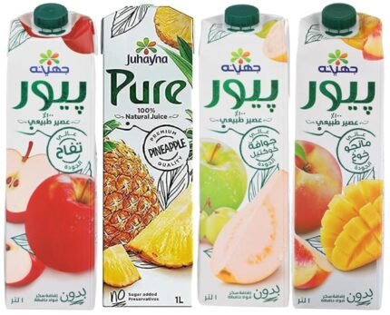 جهينة بيور عصير 1 لتر انواع