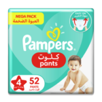بامبرز كلوت (Pampers Pants) - مقاس 4,,,52 حفاضة